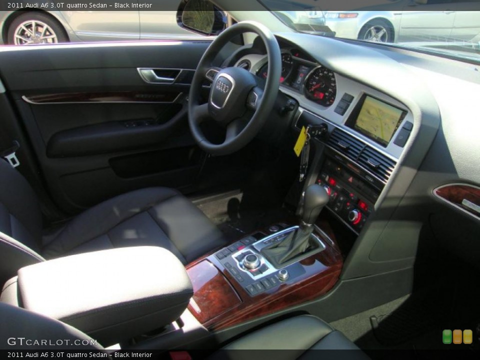 Black Interior Dashboard for the 2011 Audi A6 3.0T quattro Sedan #39177603
