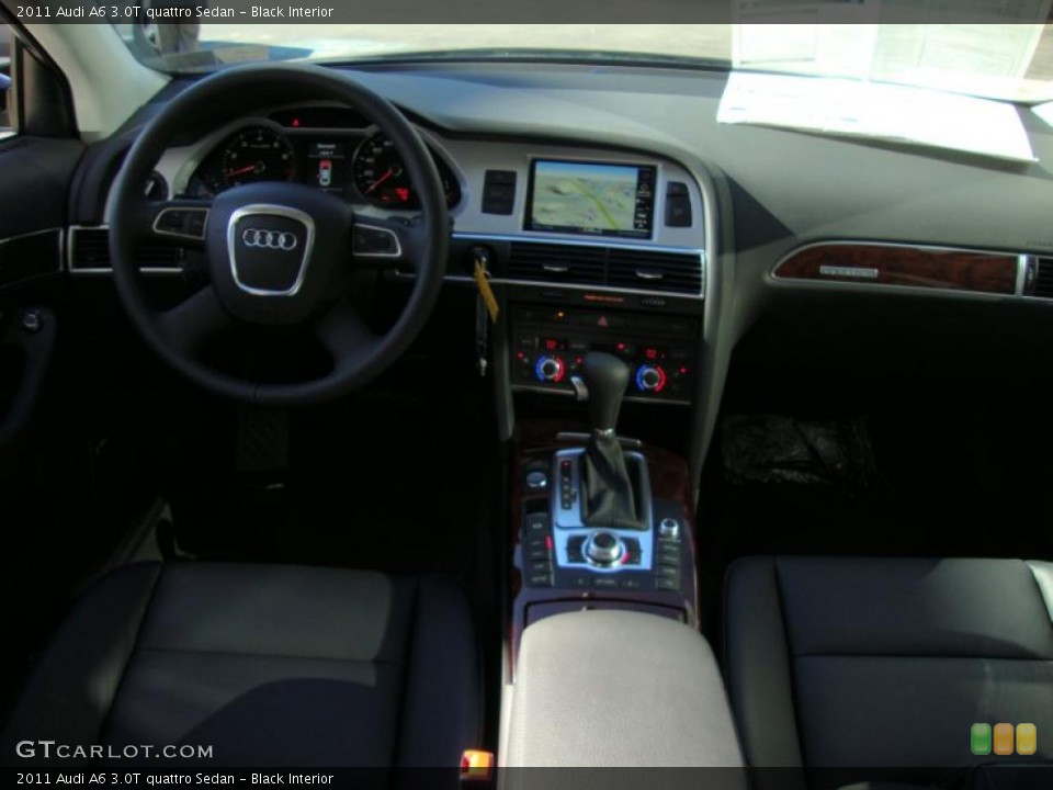 Black Interior Dashboard for the 2011 Audi A6 3.0T quattro Sedan #39177723