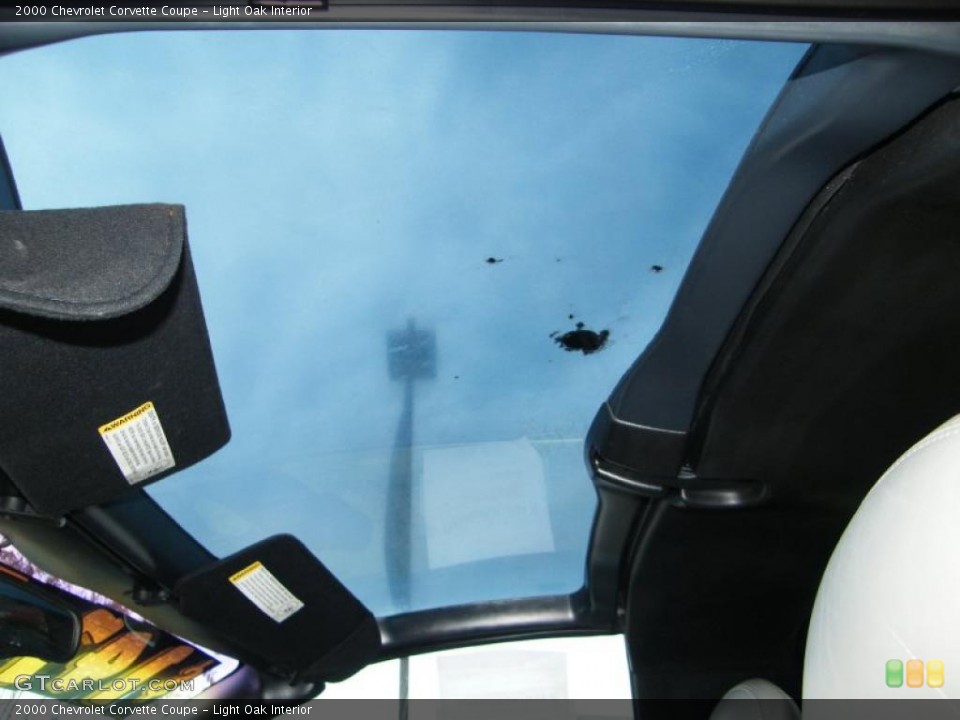 Light Oak Interior Sunroof for the 2000 Chevrolet Corvette Coupe #39180035