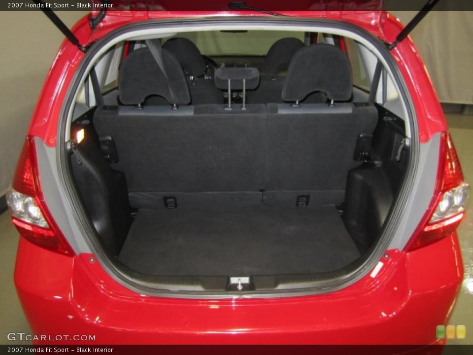 Black Interior Trunk for the 2007 Honda Fit Sport #39180219