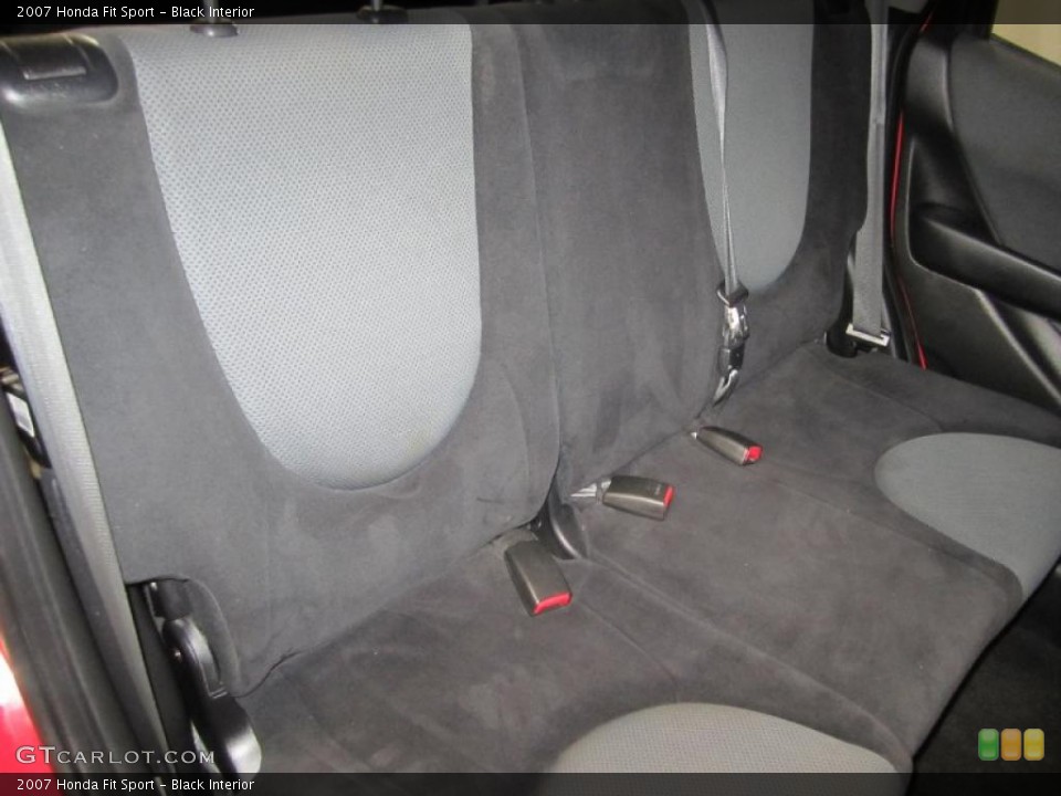Black Interior Photo for the 2007 Honda Fit Sport #39180263