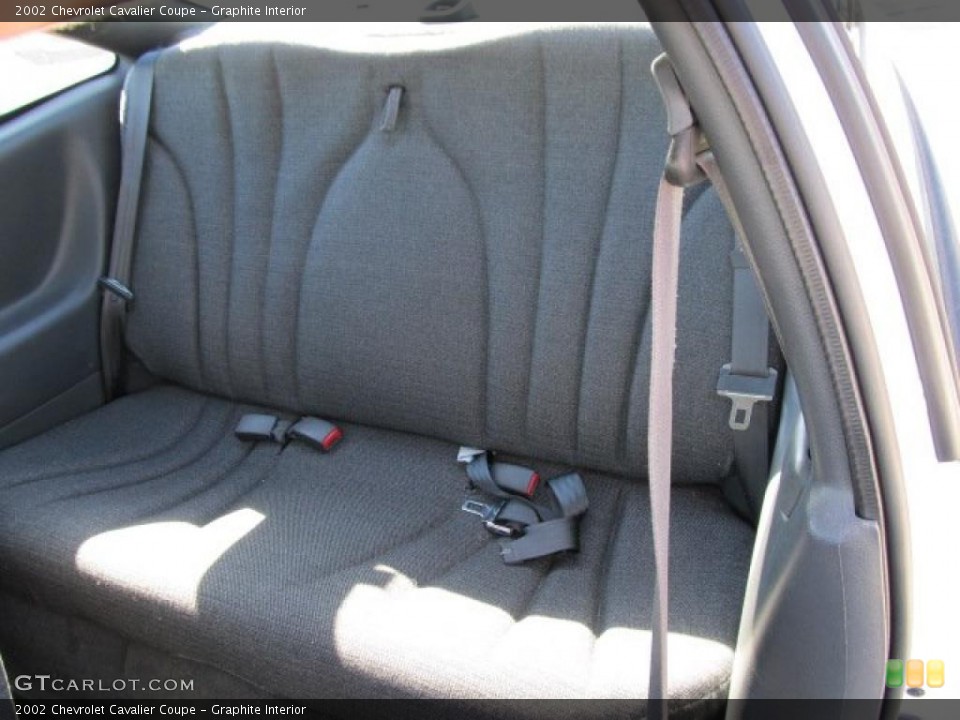 Graphite Interior Photo for the 2002 Chevrolet Cavalier Coupe #39180831