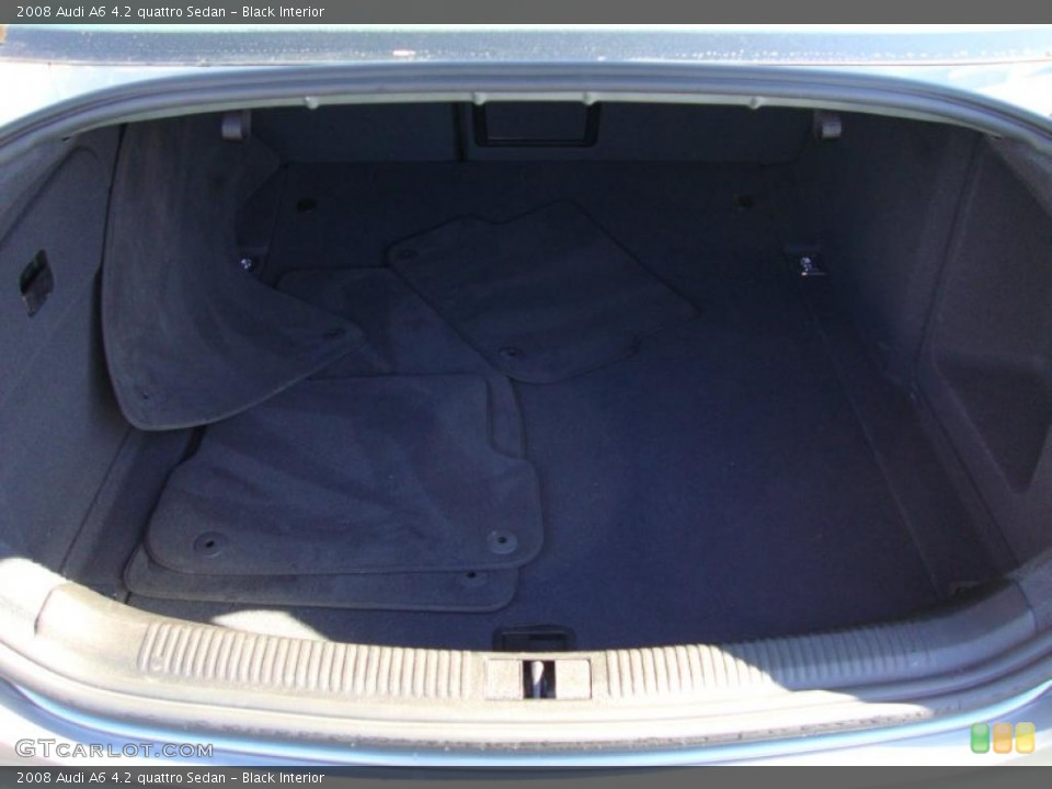 Black Interior Trunk for the 2008 Audi A6 4.2 quattro Sedan #39180895