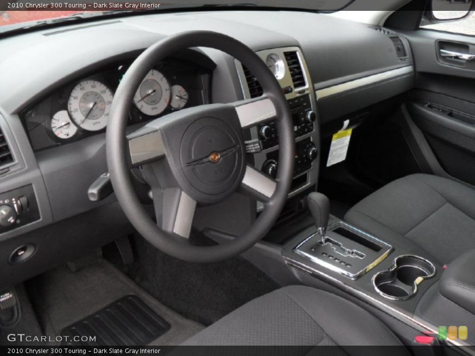 Dark Slate Gray Interior Prime Interior for the 2010 Chrysler 300 Touring #39181111