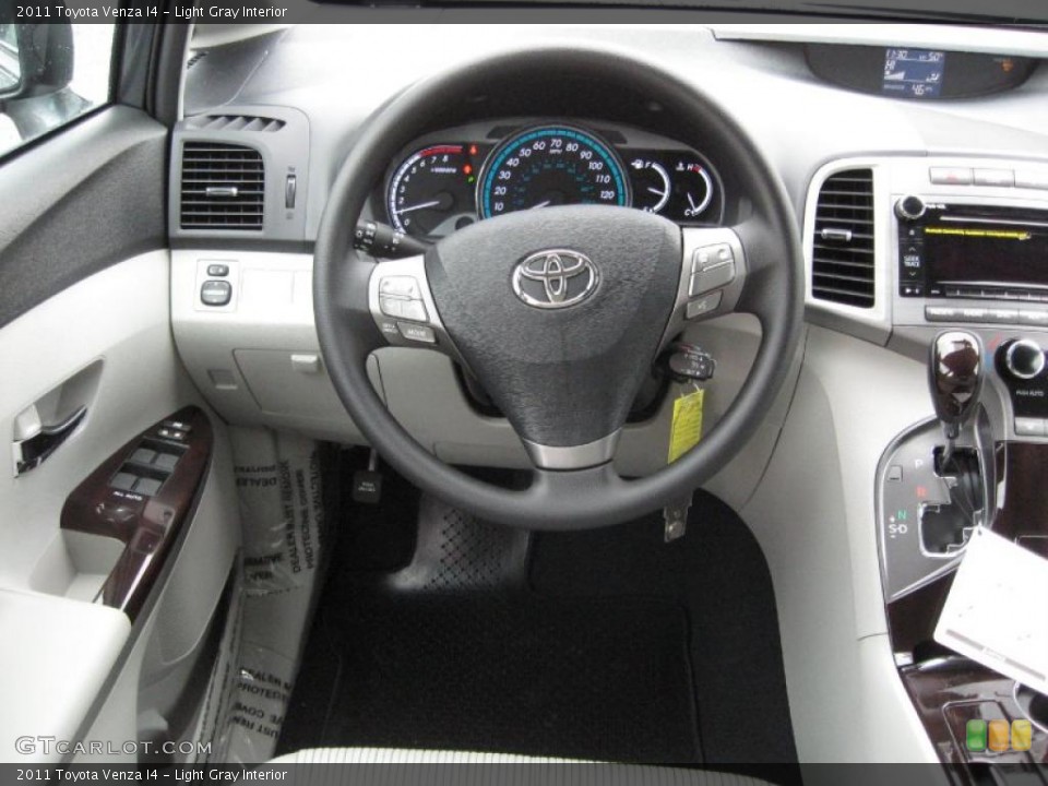 Light Gray Interior Steering Wheel for the 2011 Toyota Venza I4 #39181254