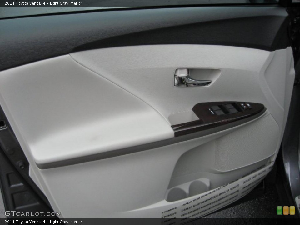 Light Gray Interior Door Panel for the 2011 Toyota Venza I4 #39181311