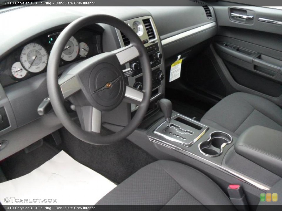 Dark Slate Gray Interior Prime Interior for the 2010 Chrysler 300 Touring #39181515