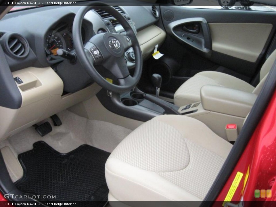 Sand Beige Interior Prime Interior for the 2011 Toyota RAV4 I4 #39181539