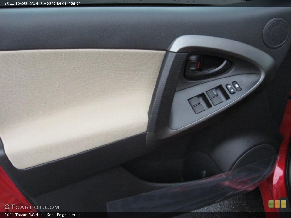 Sand Beige Interior Door Panel for the 2011 Toyota RAV4 I4 #39181563
