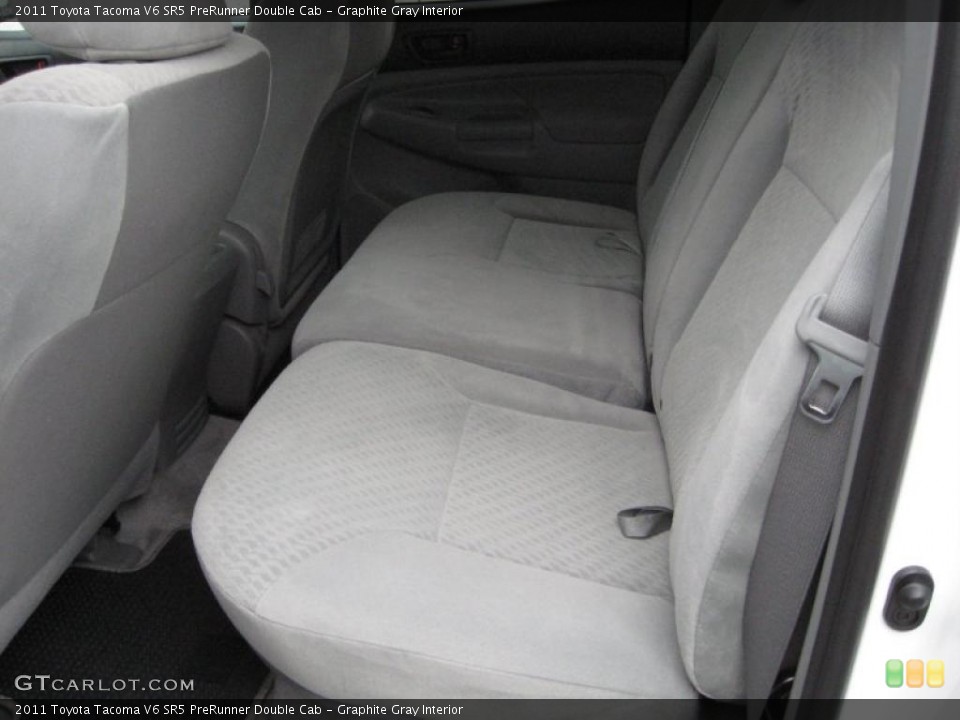 Graphite Gray Interior Photo for the 2011 Toyota Tacoma V6 SR5 PreRunner Double Cab #39181819