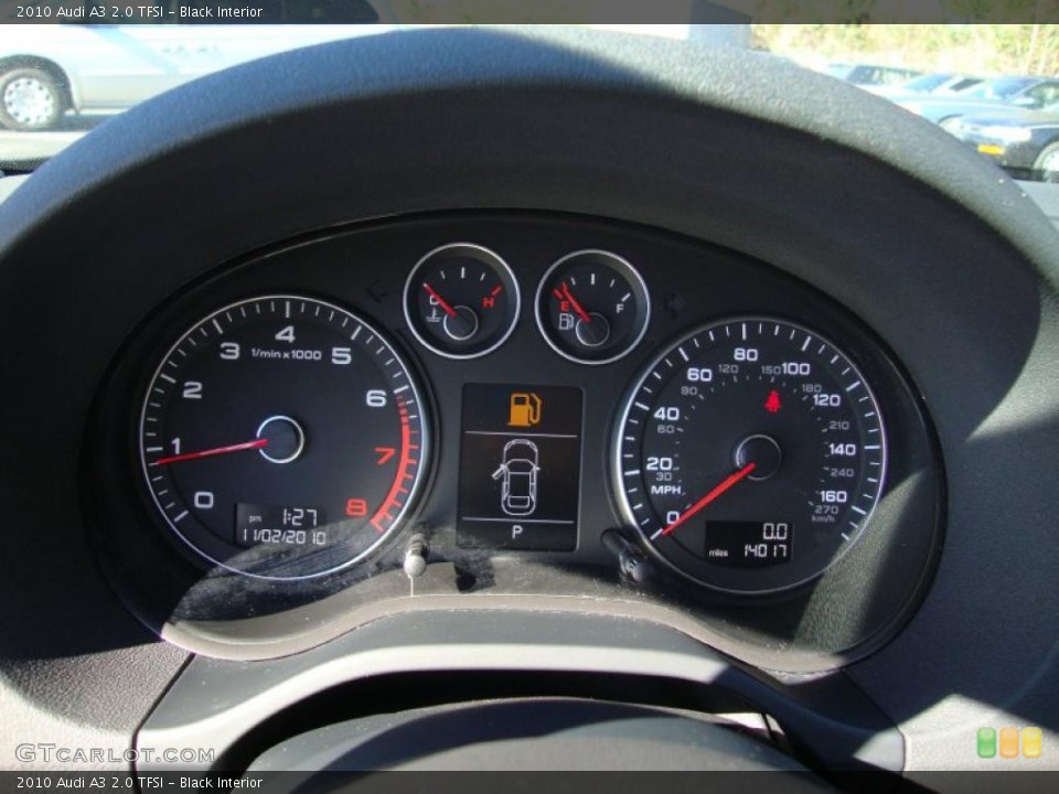 Black Interior Gauges for the 2010 Audi A3 2.0 TFSI #39181843