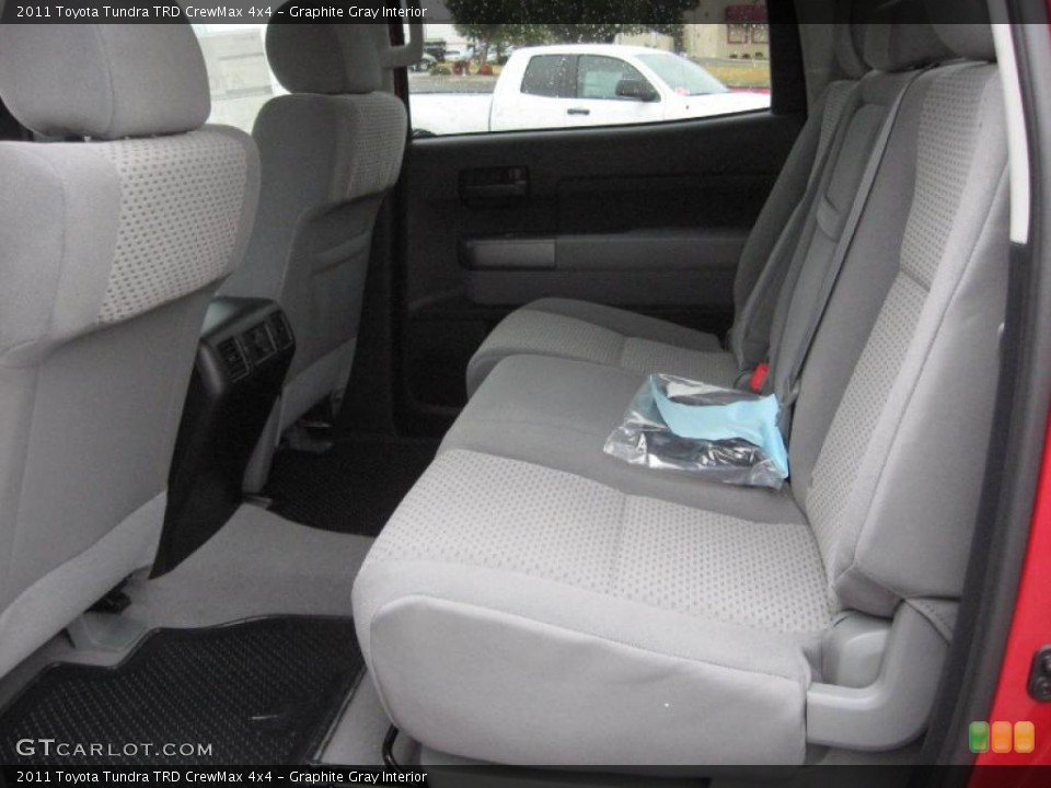 Graphite Gray Interior Photo for the 2011 Toyota Tundra TRD CrewMax 4x4 #39182051