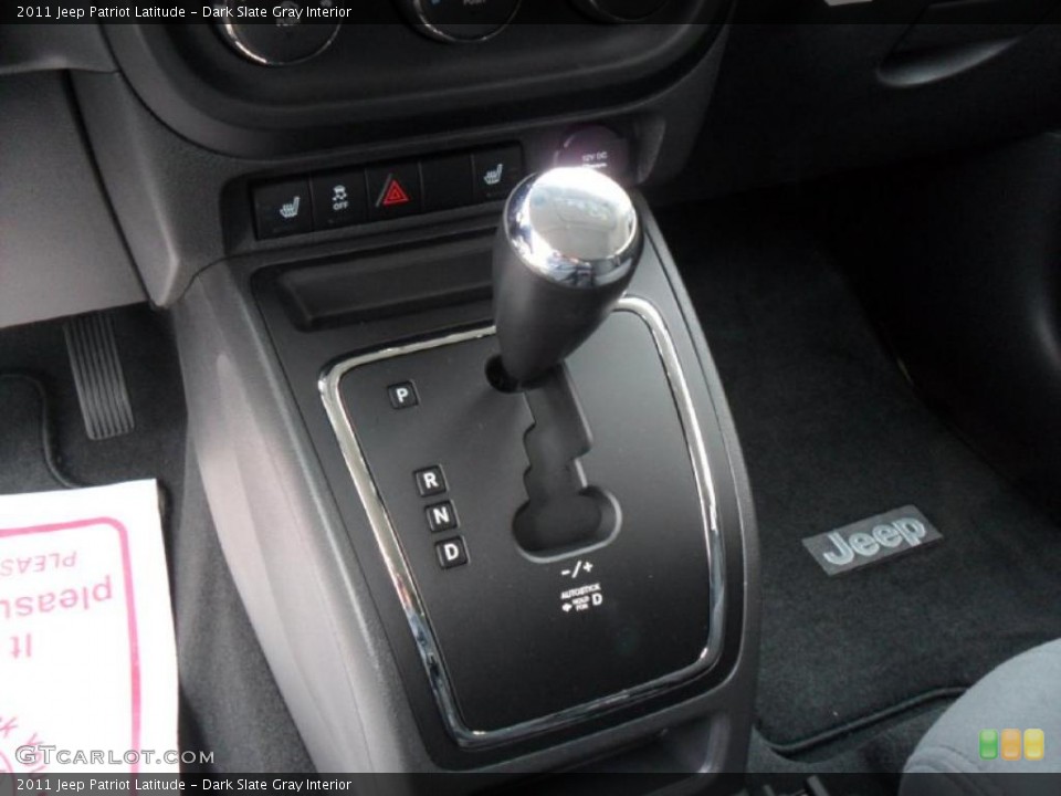 Dark Slate Gray Interior Transmission for the 2011 Jeep Patriot Latitude #39182607