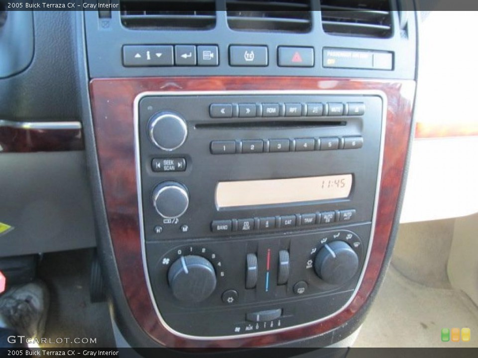Gray Interior Controls for the 2005 Buick Terraza CX #39182646