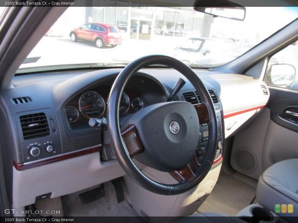 Gray Interior Steering Wheel for the 2005 Buick Terraza CX #39182707