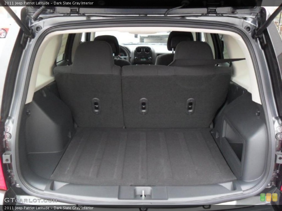 Dark Slate Gray Interior Trunk for the 2011 Jeep Patriot Latitude #39182731