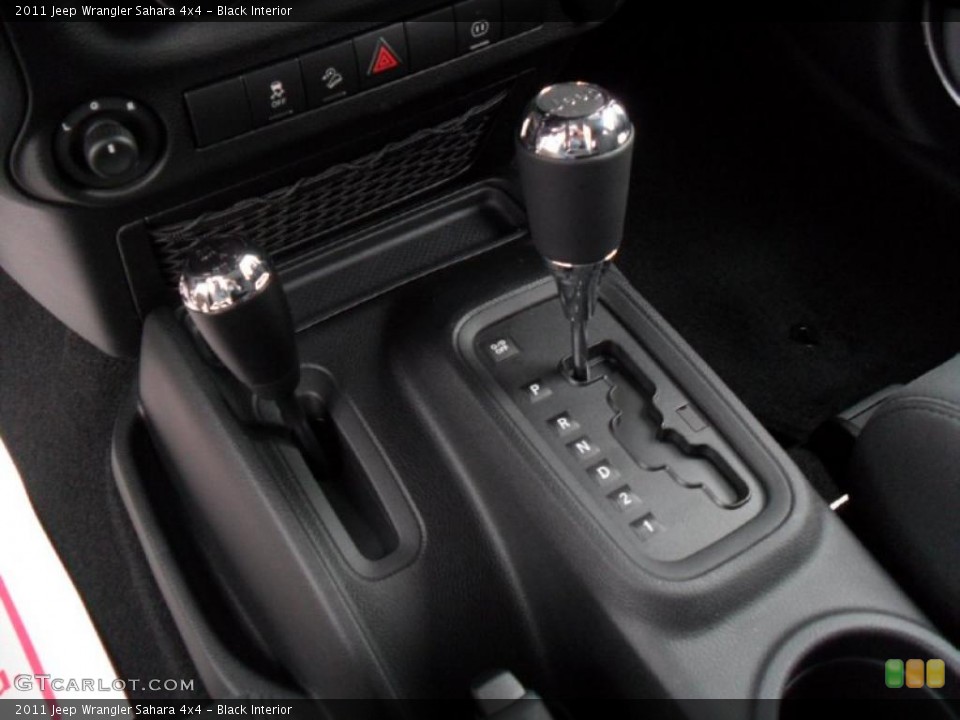 Black Interior Transmission for the 2011 Jeep Wrangler Sahara 4x4 #39183015