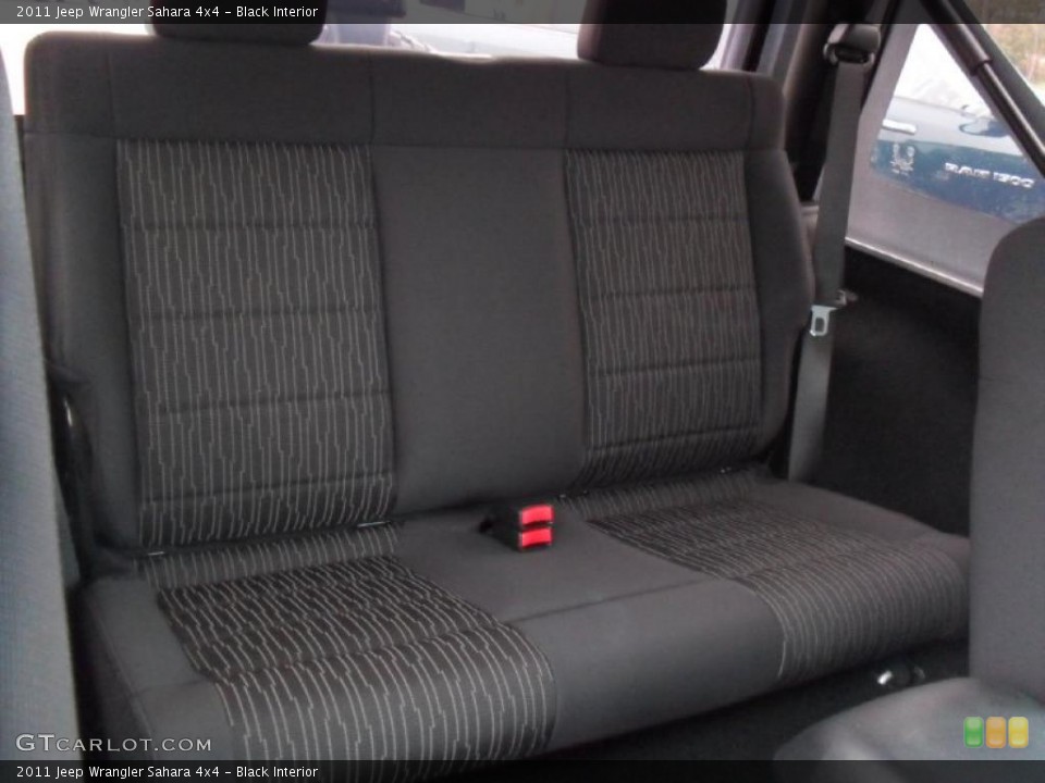 Black Interior Photo for the 2011 Jeep Wrangler Sahara 4x4 #39183143