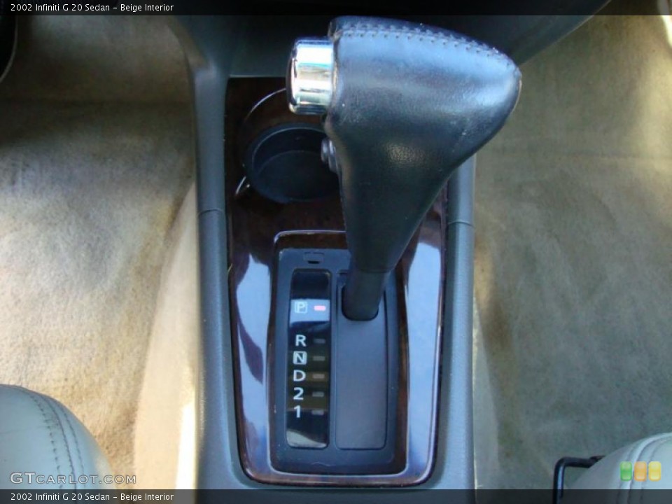 Beige Interior Transmission for the 2002 Infiniti G 20 Sedan #39183343