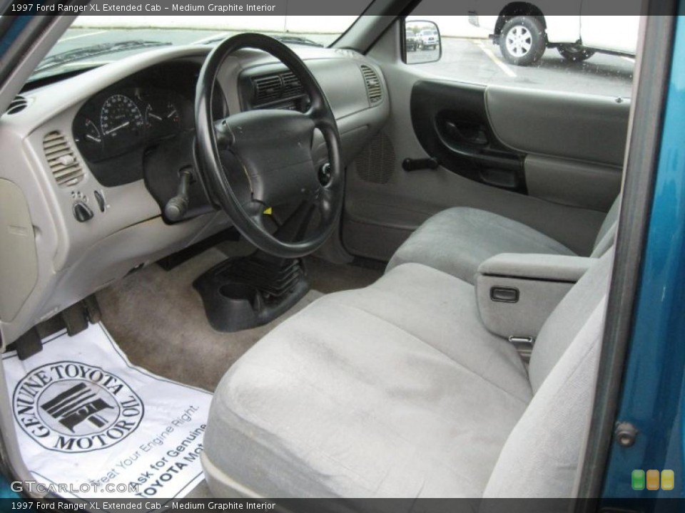 Medium Graphite Interior Prime Interior for the 1997 Ford Ranger XL Extended Cab #39183695