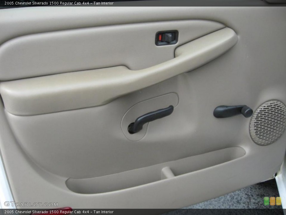 Tan Interior Door Panel for the 2005 Chevrolet Silverado 1500 Regular Cab 4x4 #39184035