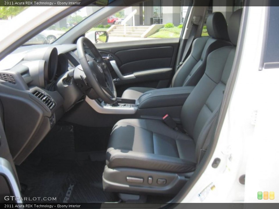 Ebony Interior Photo for the 2011 Acura RDX Technology #39184187
