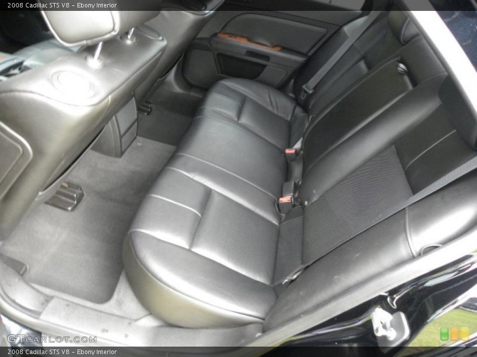 Ebony Interior Photo for the 2008 Cadillac STS V8 #39184887