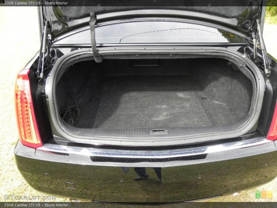 Ebony Interior Trunk for the 2008 Cadillac STS V8 #39185023