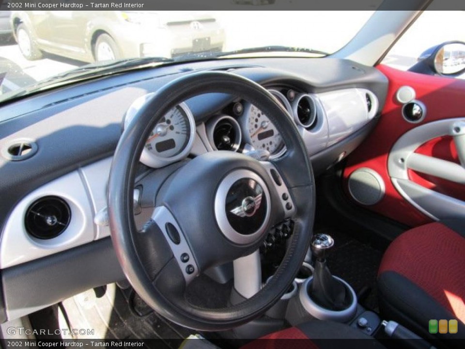 Tartan Red Interior Prime Interior for the 2002 Mini Cooper Hardtop #39185120