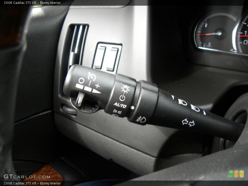 Ebony Interior Controls for the 2008 Cadillac STS V8 #39185151