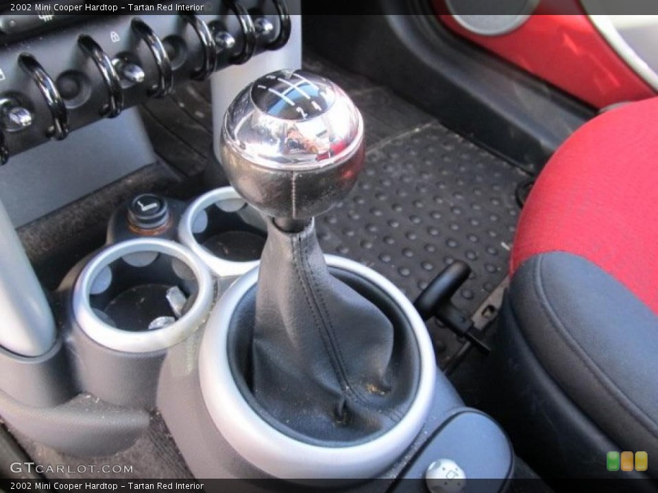 Tartan Red Interior Transmission for the 2002 Mini Cooper Hardtop #39185191