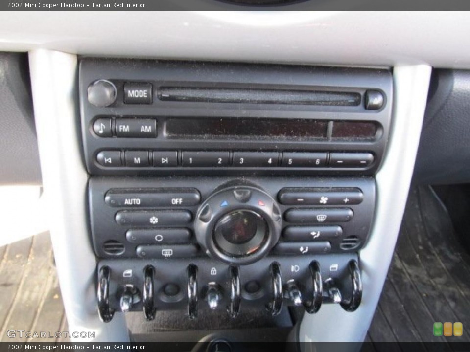 Tartan Red Interior Controls for the 2002 Mini Cooper Hardtop #39185207