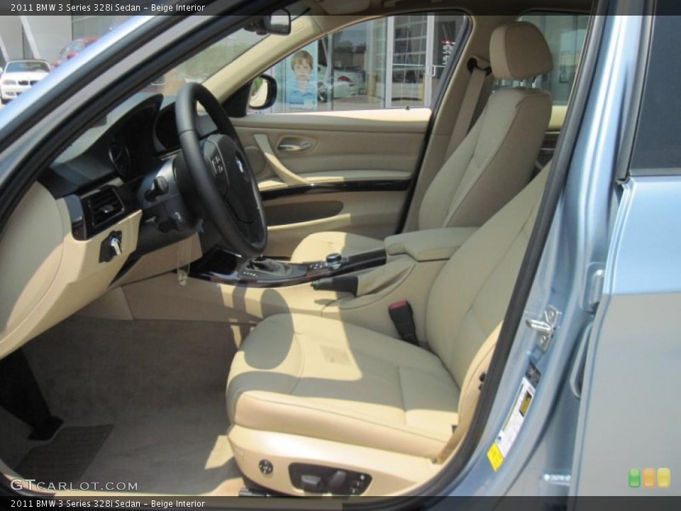 Beige Interior Photo for the 2011 BMW 3 Series 328i Sedan #39185935