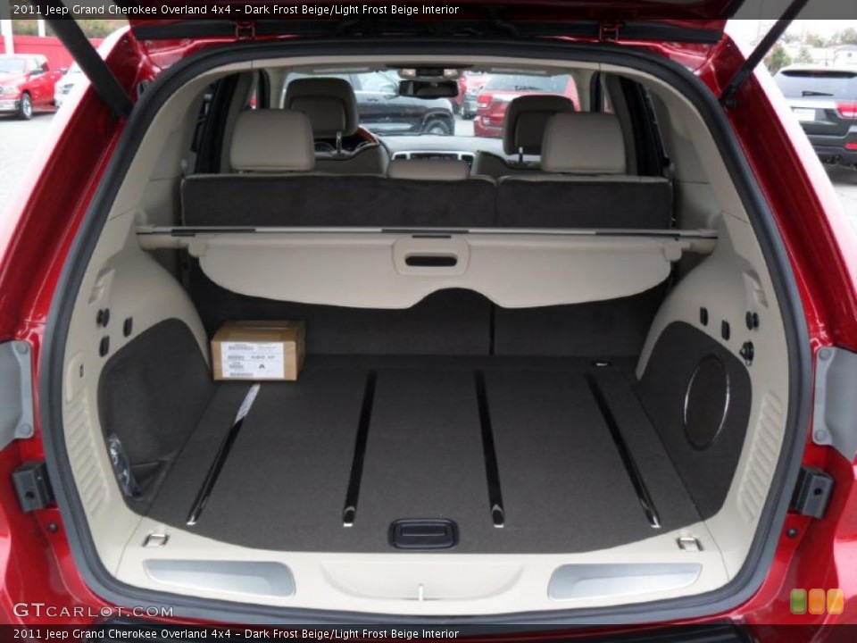 Dark Frost Beige/Light Frost Beige Interior Trunk for the 2011 Jeep Grand Cherokee Overland 4x4 #39186261