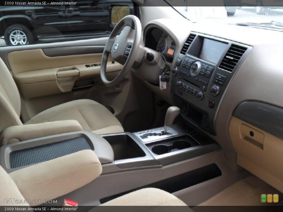Almond Interior Dashboard for the 2009 Nissan Armada SE #39187683