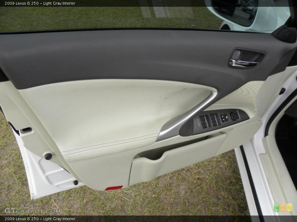 Light Gray Interior Door Panel for the 2009 Lexus IS 250 #39188055