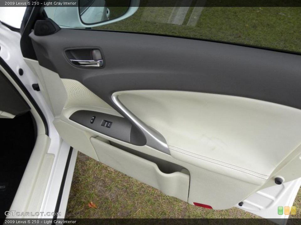 Light Gray Interior Door Panel for the 2009 Lexus IS 250 #39188115