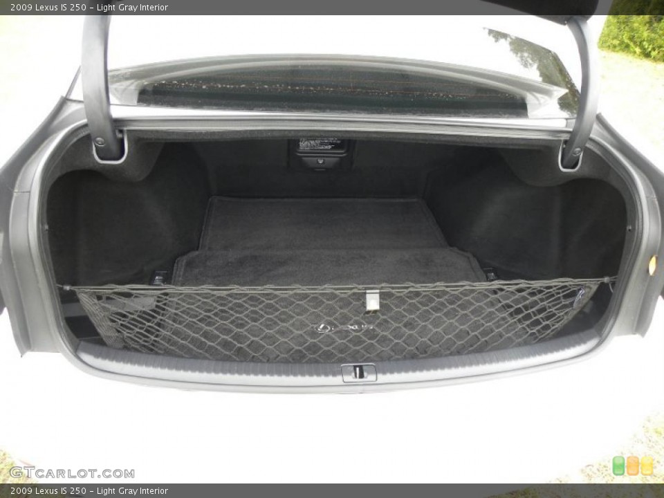 Light Gray Interior Trunk for the 2009 Lexus IS 250 #39188183