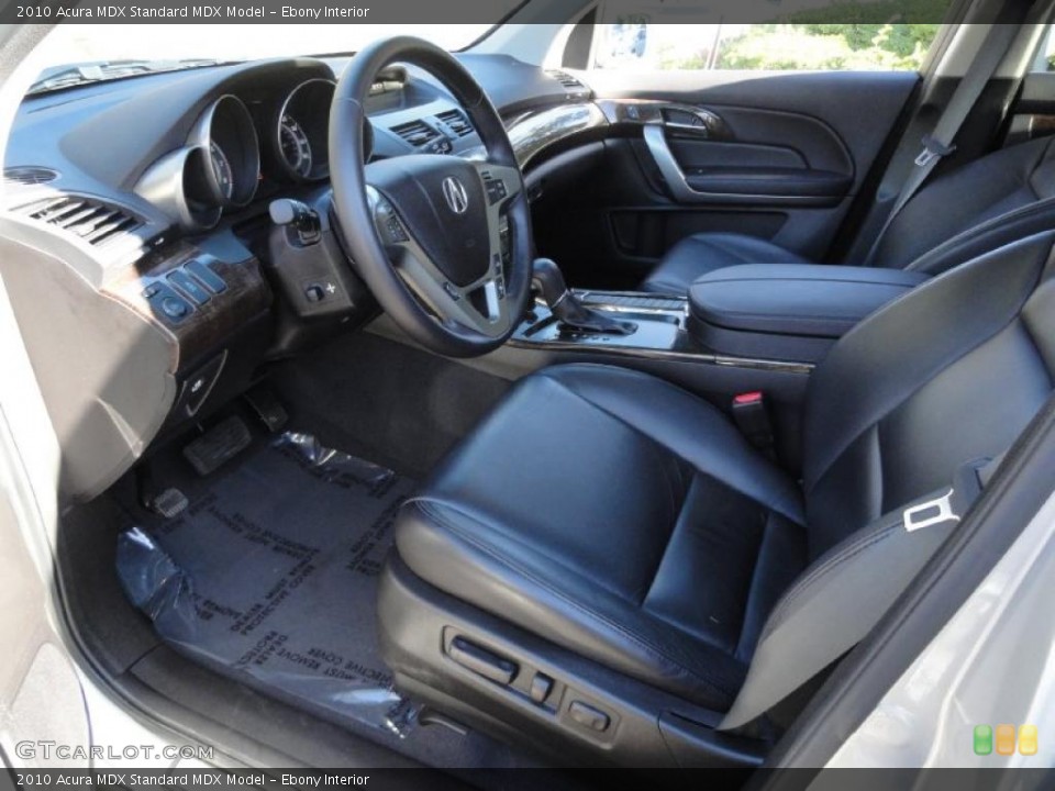 Ebony Interior Photo for the 2010 Acura MDX  #39188575