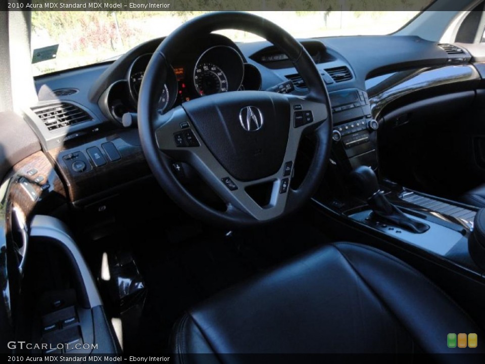 Ebony Interior Prime Interior for the 2010 Acura MDX  #39188591