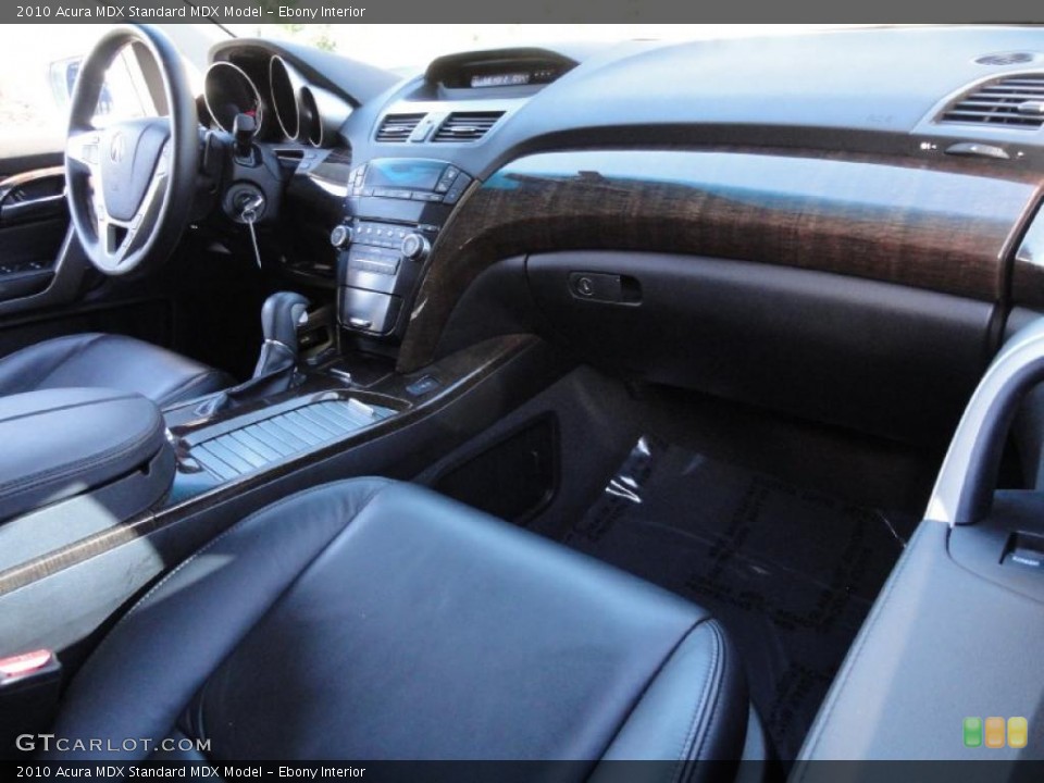 Ebony Interior Dashboard for the 2010 Acura MDX  #39188607