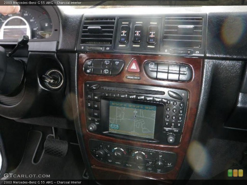 Charcoal Interior Controls for the 2003 Mercedes-Benz G 55 AMG #39188687