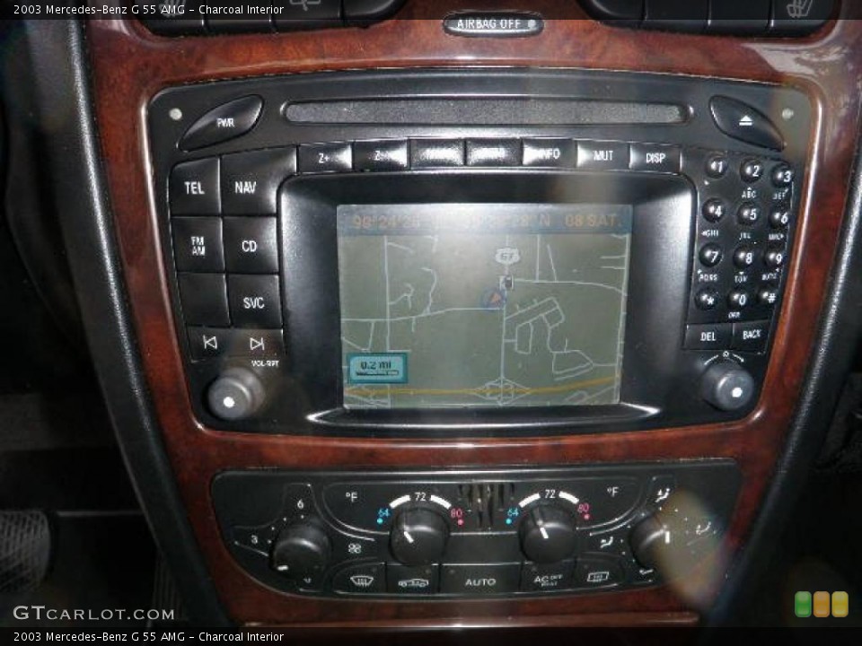 Charcoal Interior Navigation for the 2003 Mercedes-Benz G 55 AMG #39188699