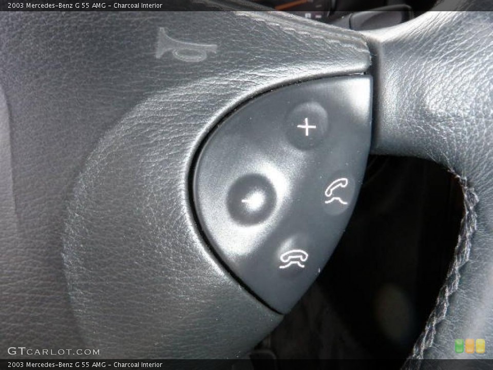 Charcoal Interior Controls for the 2003 Mercedes-Benz G 55 AMG #39188731
