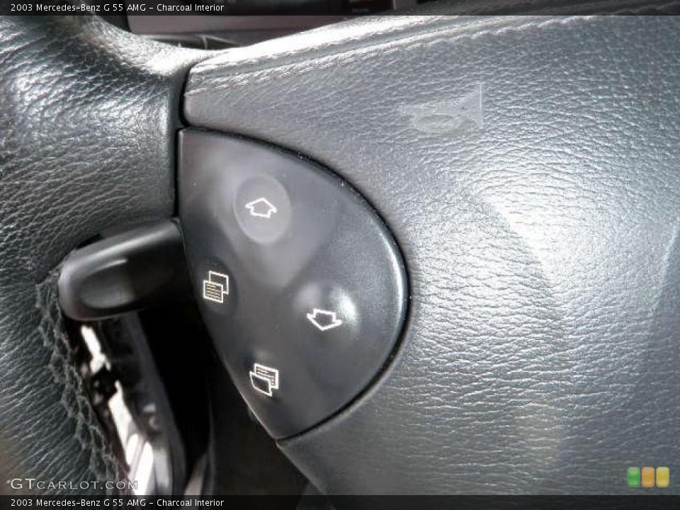 Charcoal Interior Controls for the 2003 Mercedes-Benz G 55 AMG #39188747