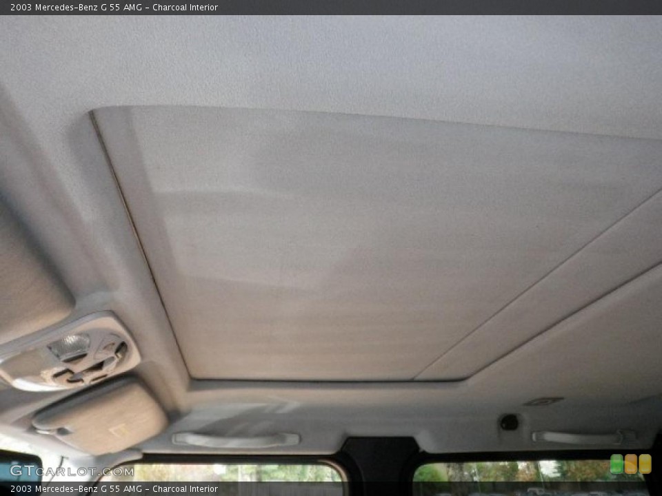 Charcoal Interior Sunroof for the 2003 Mercedes-Benz G 55 AMG #39188815