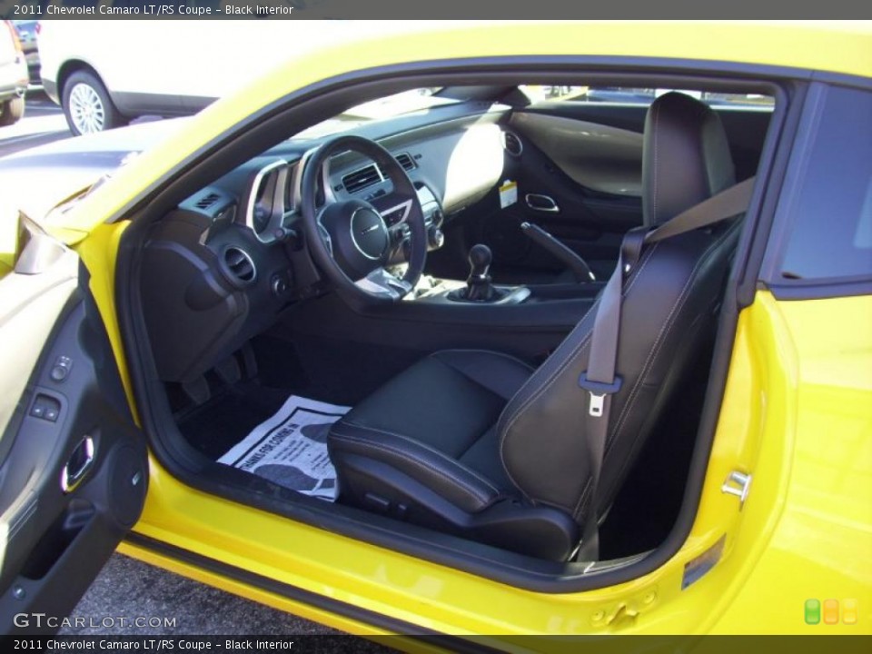 Black Interior Photo for the 2011 Chevrolet Camaro LT/RS Coupe #39188819