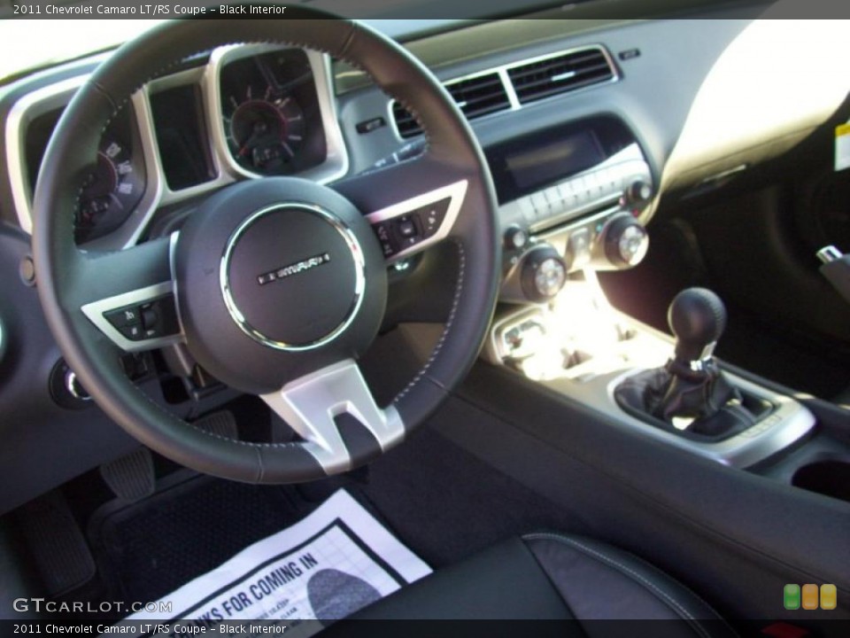 Black Interior Prime Interior for the 2011 Chevrolet Camaro LT/RS Coupe #39188835