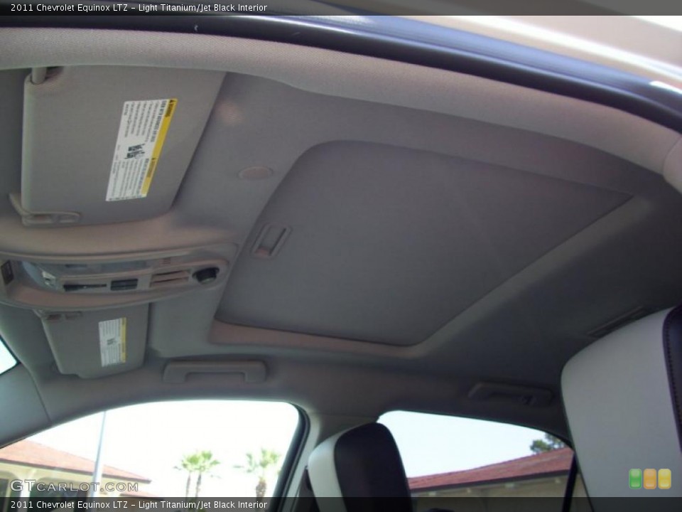 Light Titanium/Jet Black Interior Sunroof for the 2011 Chevrolet Equinox LTZ #39189835