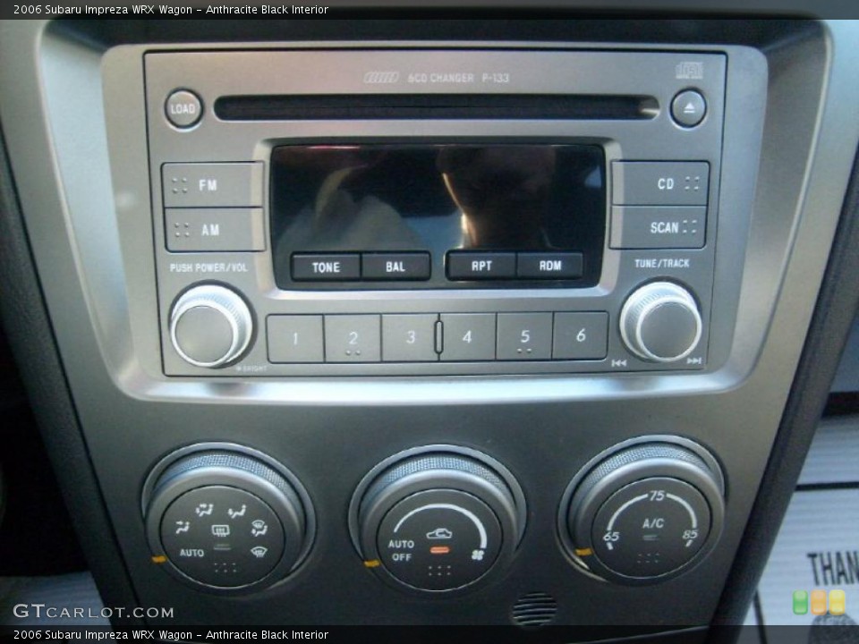 Anthracite Black Interior Controls for the 2006 Subaru Impreza WRX Wagon #39189863